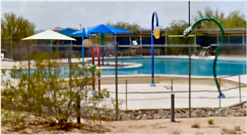 Splash Pad in Tucson, AZ's Picture Rocks Park